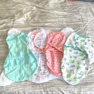 Infant Swaddle Bundle Set of 4